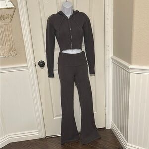 Gray Boot Cut Flare Pants & Jumpsuits